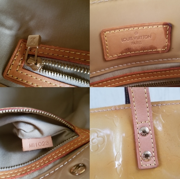 LOUIS VUITTON Beautiful Cute Reed Enamel Vernis Handbag Monogram print - Picture 5 of 16